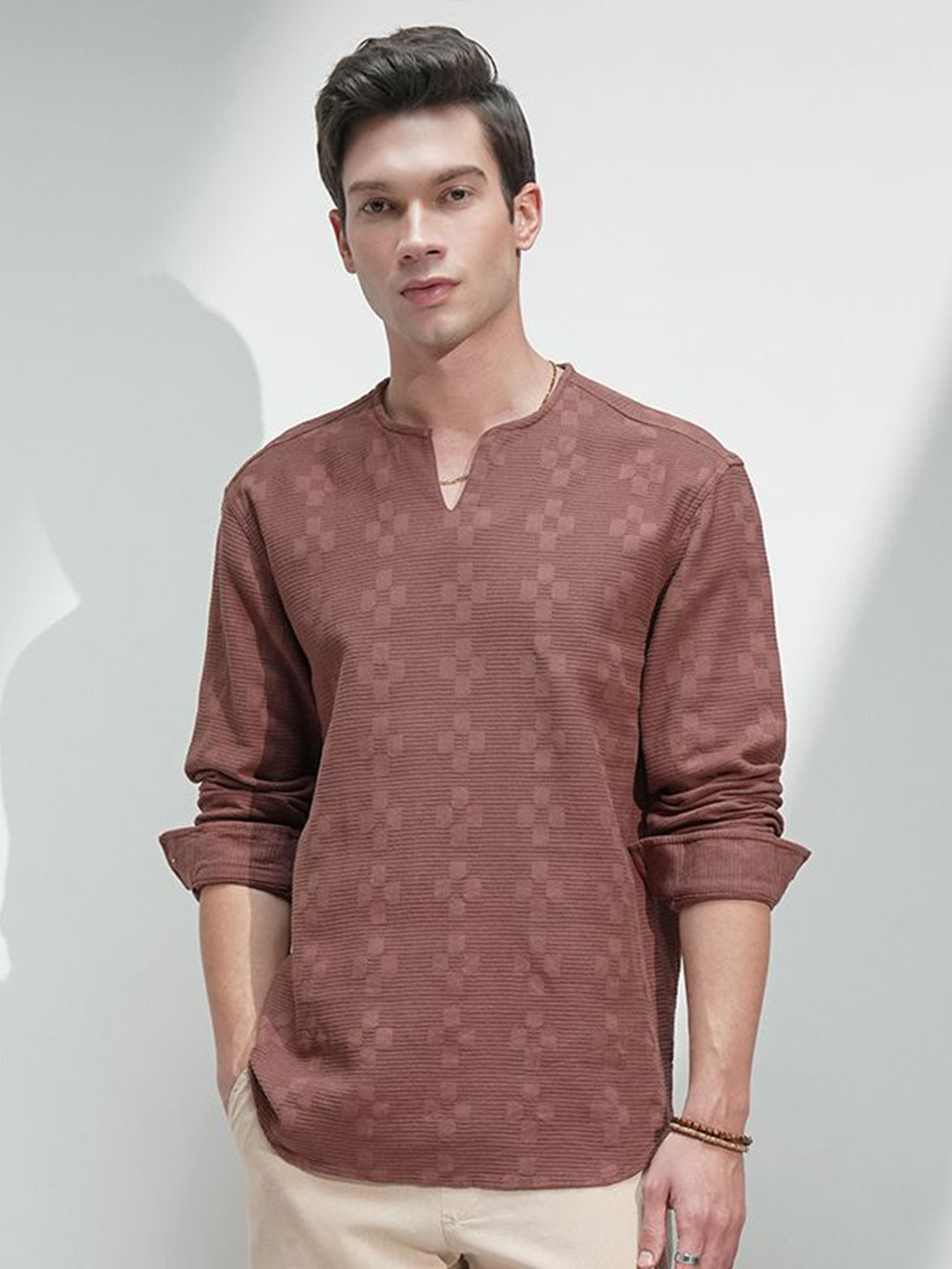 HIGHLANDER Men Floral Printed Casual Relaxed Fit Shirt