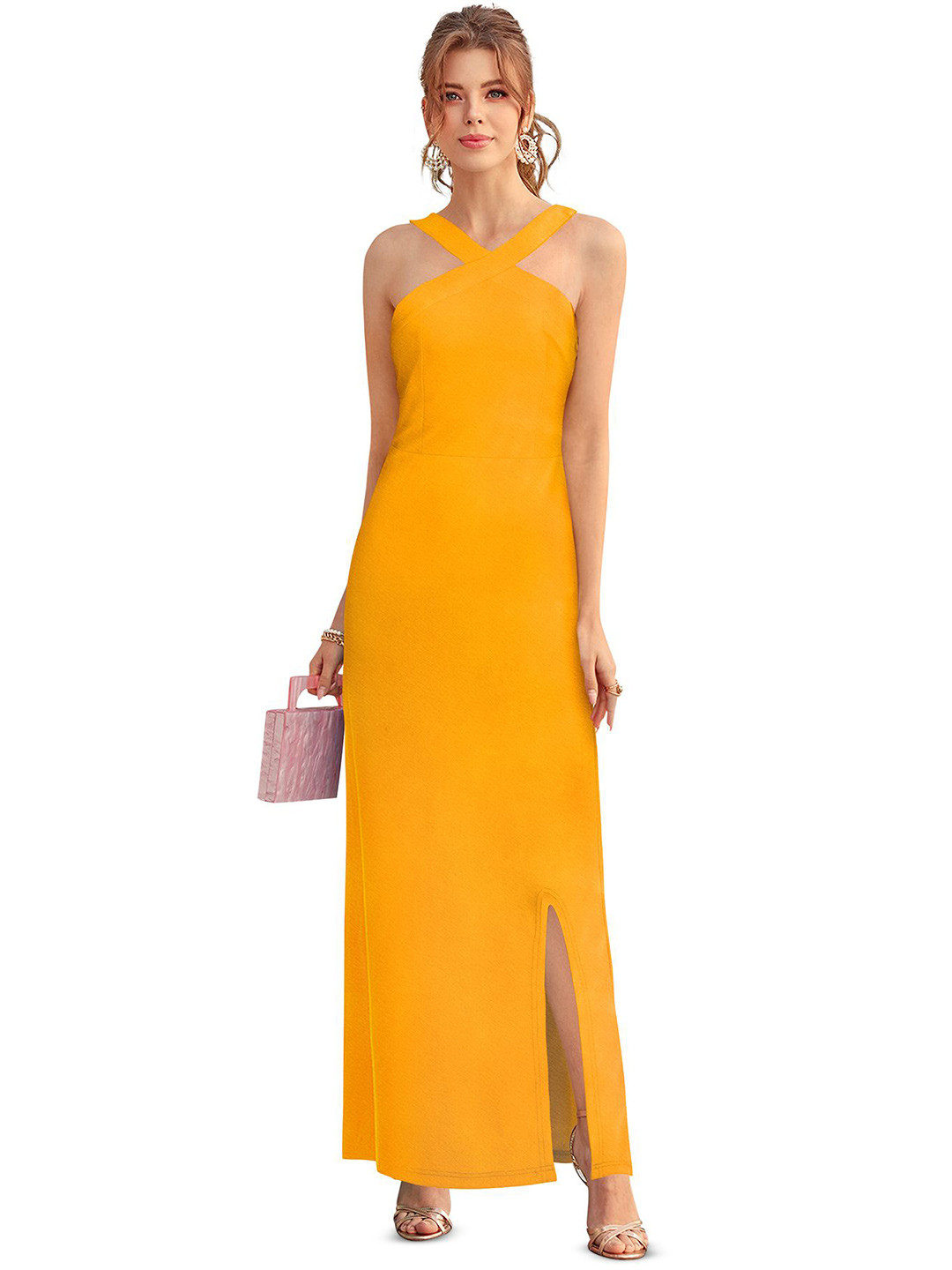 KREADAA Women Sheath Maxi Dress