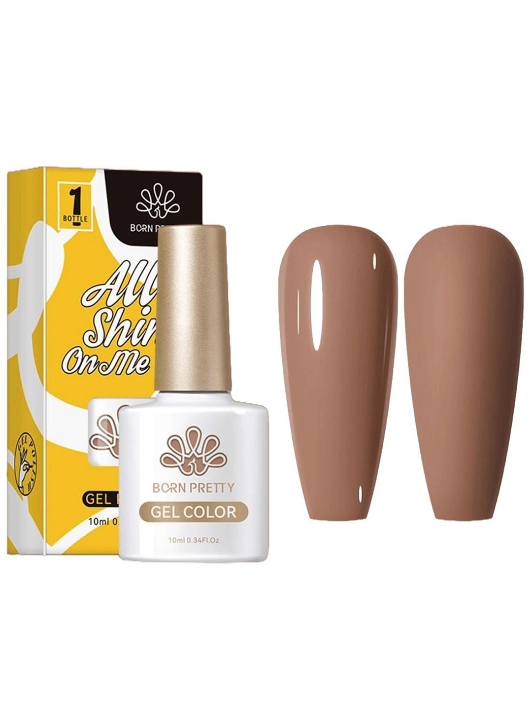 BORN PRETTY All Shine On Me Long Lasting Gel Nail Polish - 10 ml - CG0079