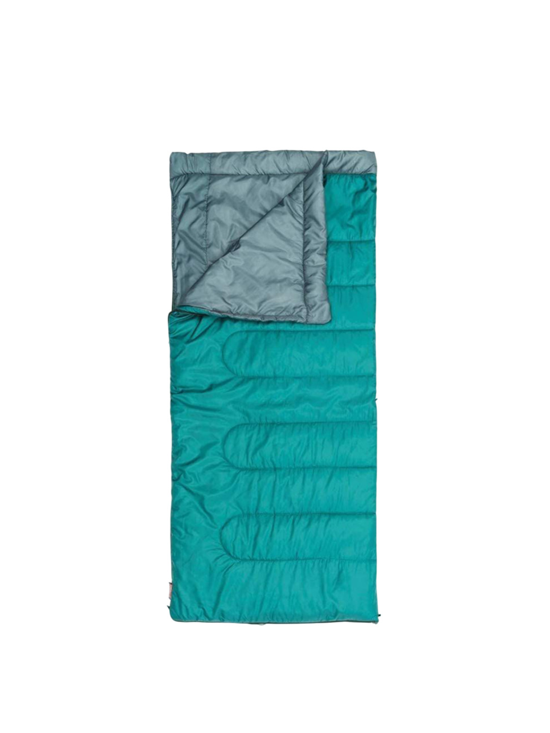 Coleman Atlantic Lite 10 Grey & Green Waterproof Sleeping Bag With Auto Lock Zipper