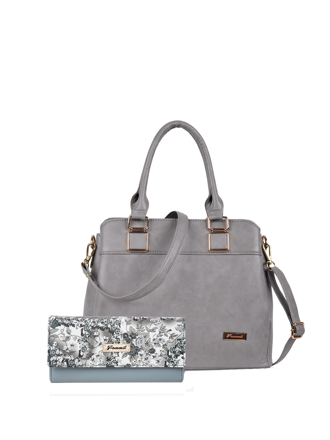 FOMMIL Women Stylish Combo Design Handbag Satchel