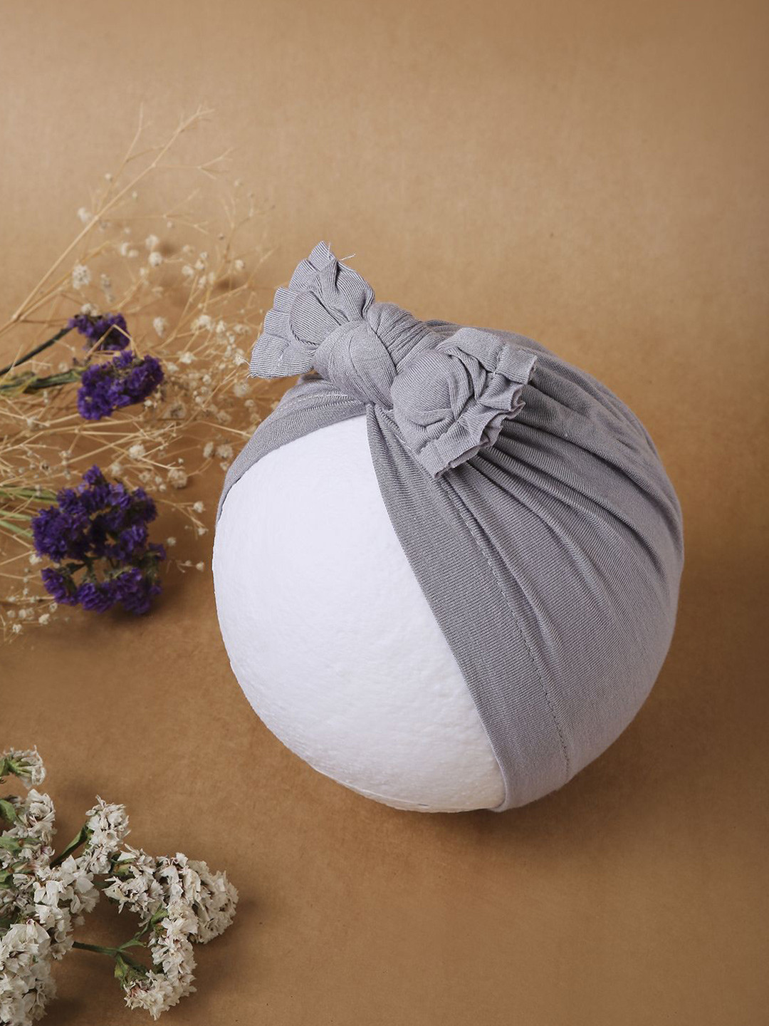 Arendelle Girls Pure Cotton Bow Knot Ultra-Soft Turban Wrap Headband