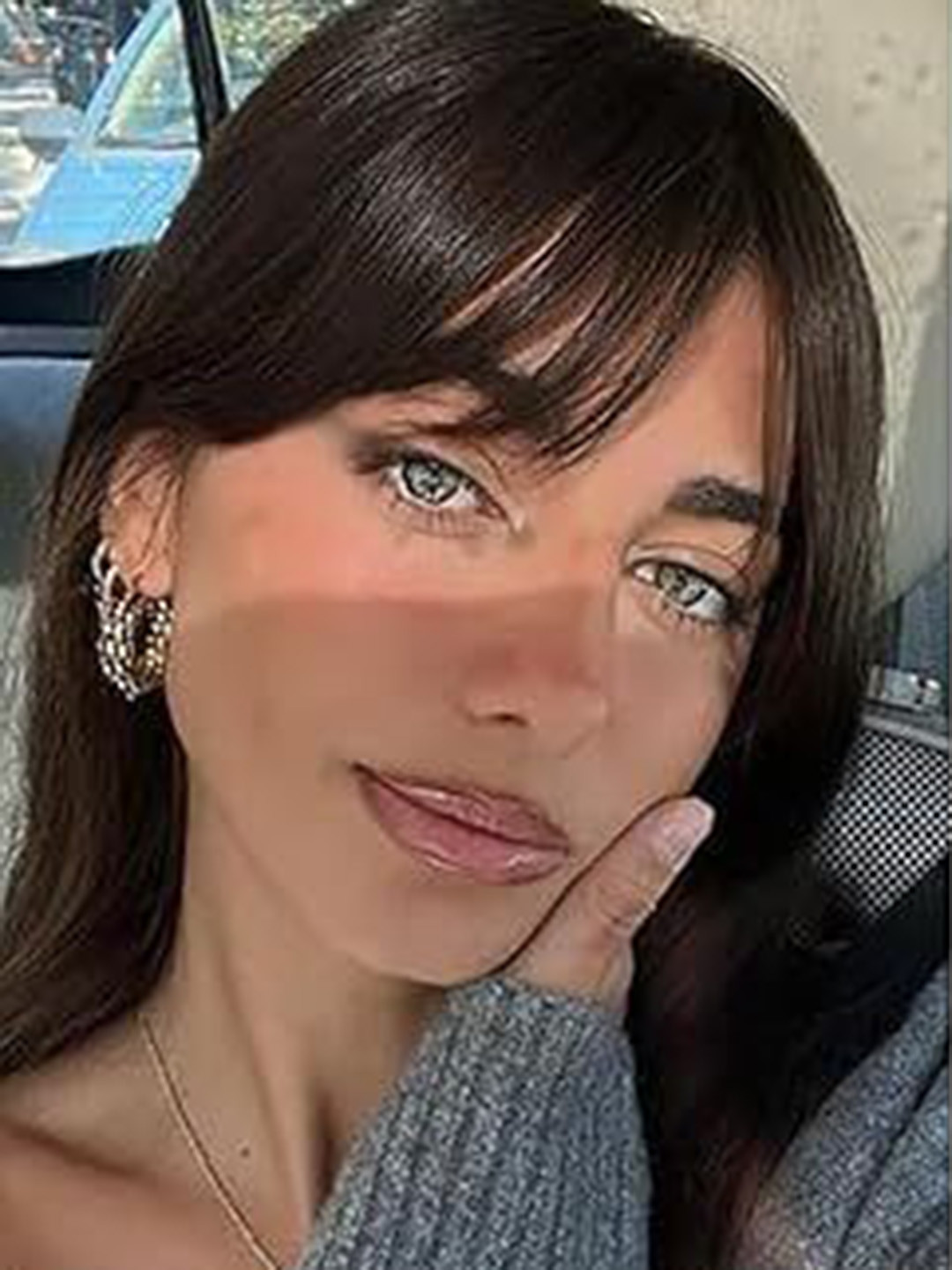 ABS Clip-In Straight Bang Fringe Scalp Topper Long Lasting Hair Extension - Black - 6 Inch