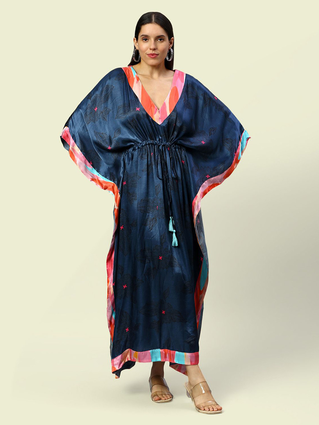Noroke Women Kaftan Maxi Dress