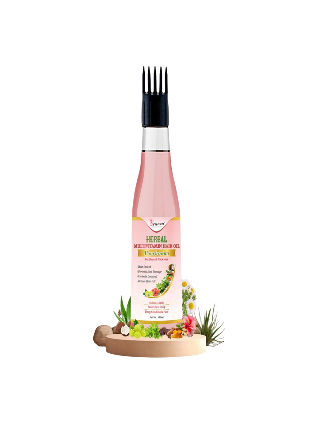 KEYOZA Multivitamin Panchratna Hair Oil With Amla & Neem - 100 ml