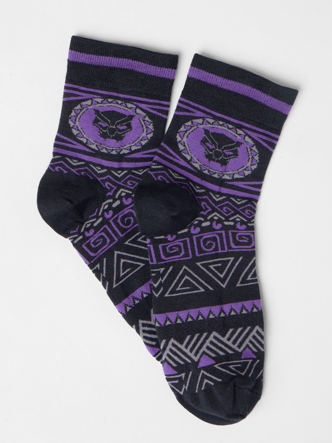 The Souled Store Black Panther Tribal Pride Socks
