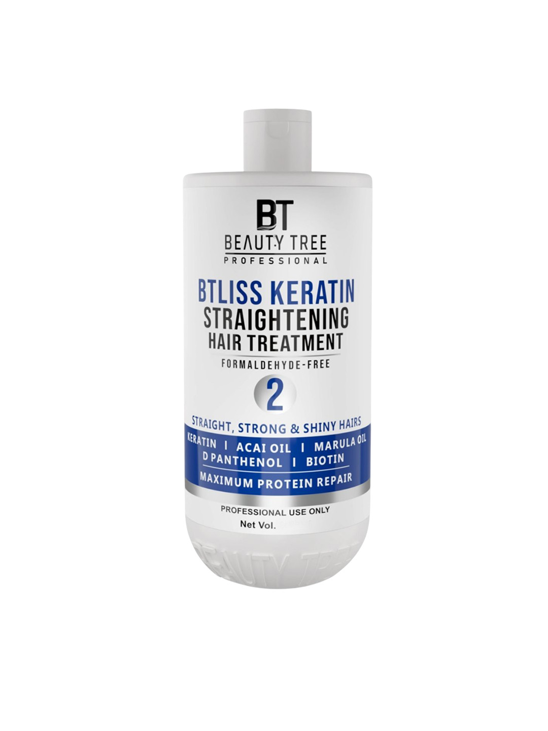 Beauty Tree BTliss Hair Straightening Keratin Professional Hair Treatment - 900 ml