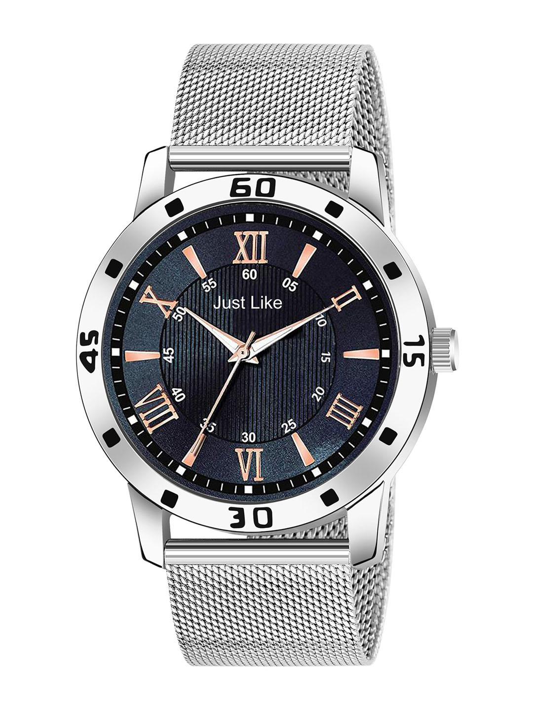 JUST LIKE Men Dial & Stainless Steel Straps Analogue Watch 451