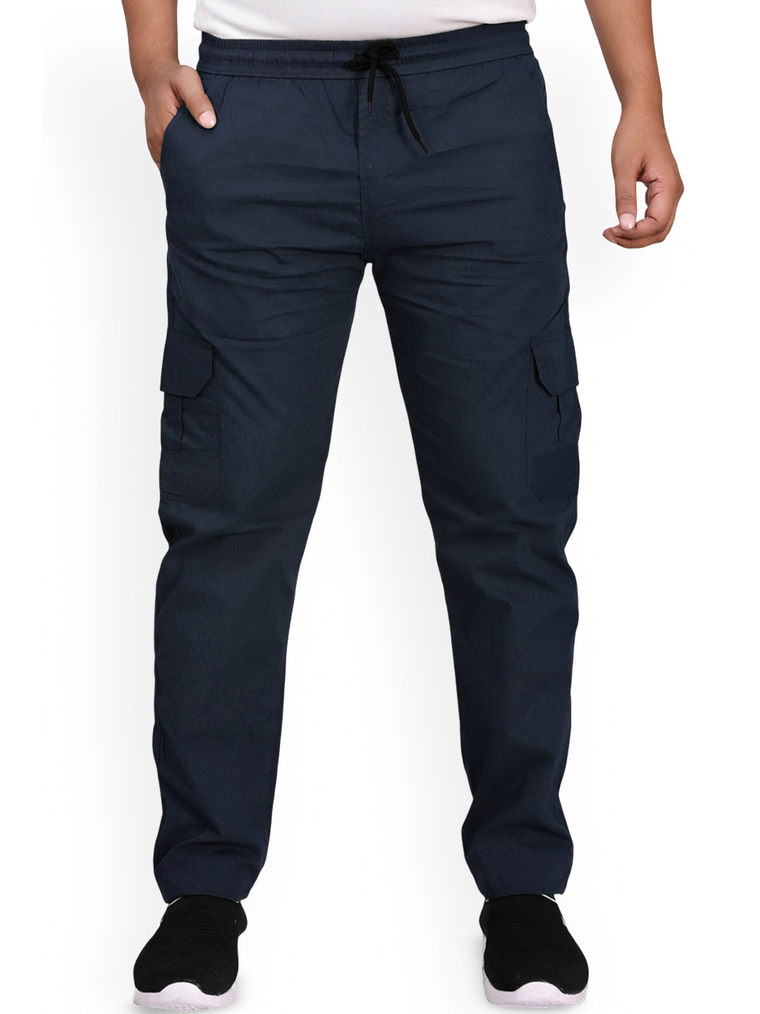 OF-NOTE Men Relaxed Fit Cotton Cargos