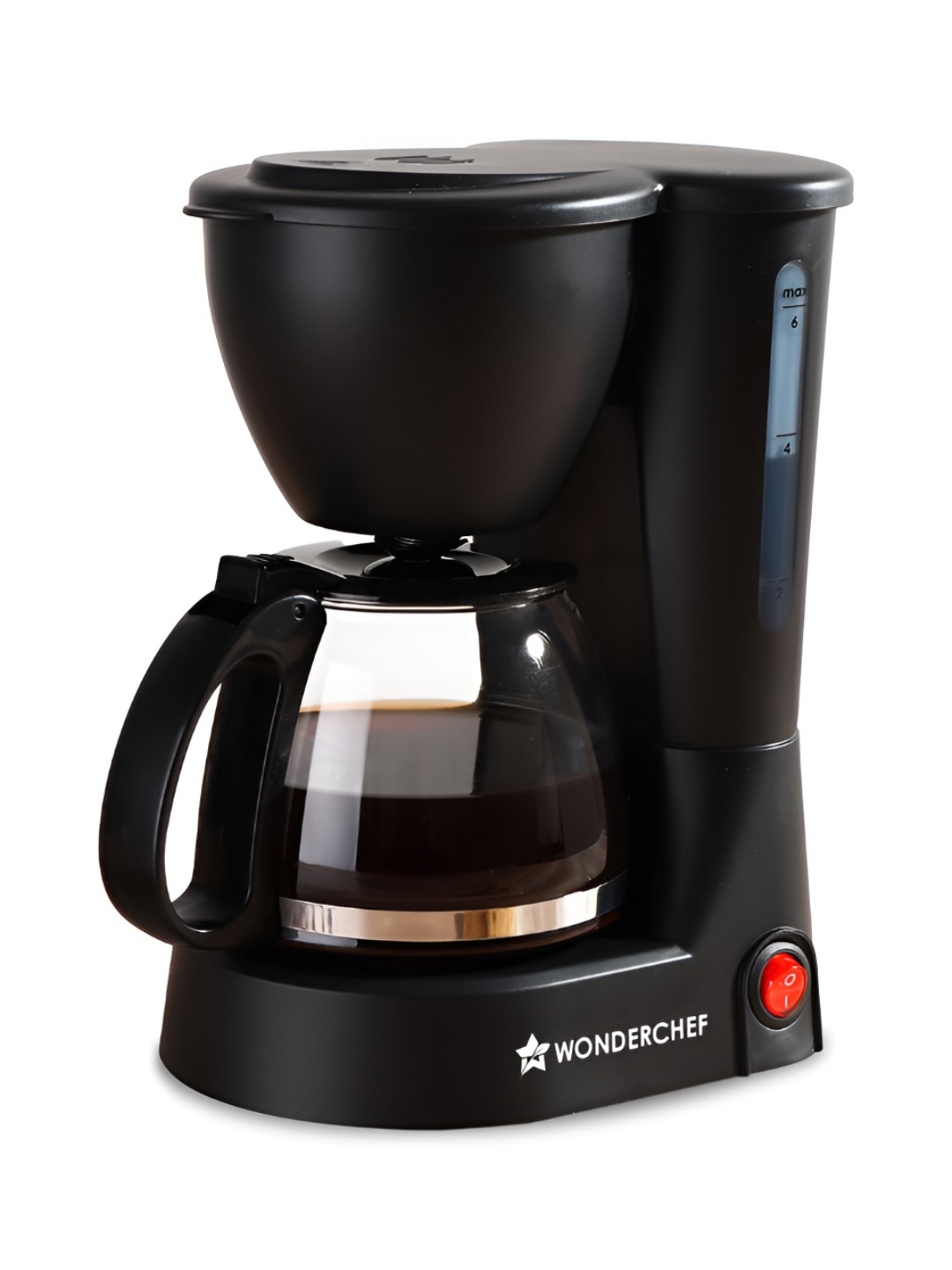 Wonderchef Swift Black Stainless Steel Electrical Electric Coffee Maker