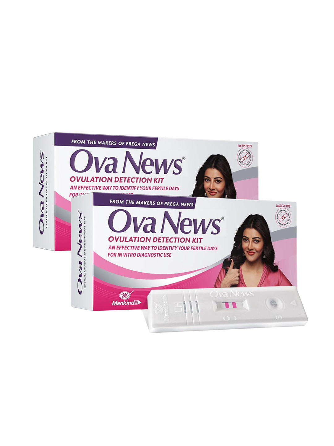 Prega News Set Of 2 Ova News Ovulation Detection Kit