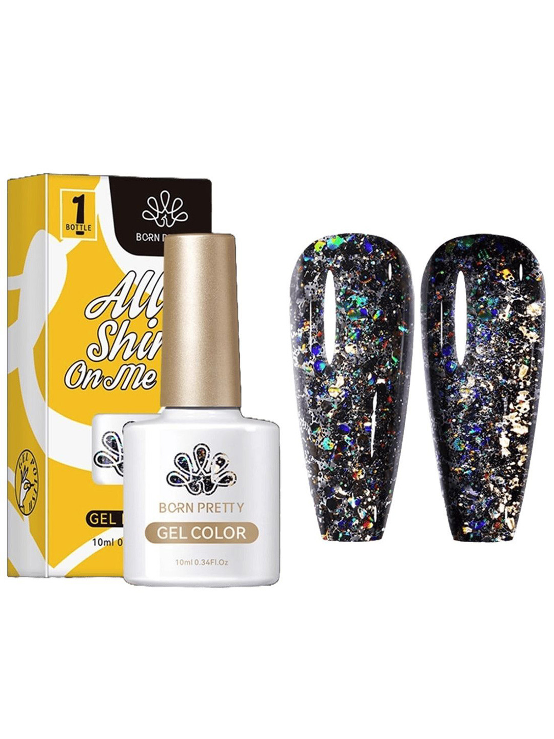 BORN PRETTY All Shine On Me UV Gel Nail Polish - 10 ml - CG118