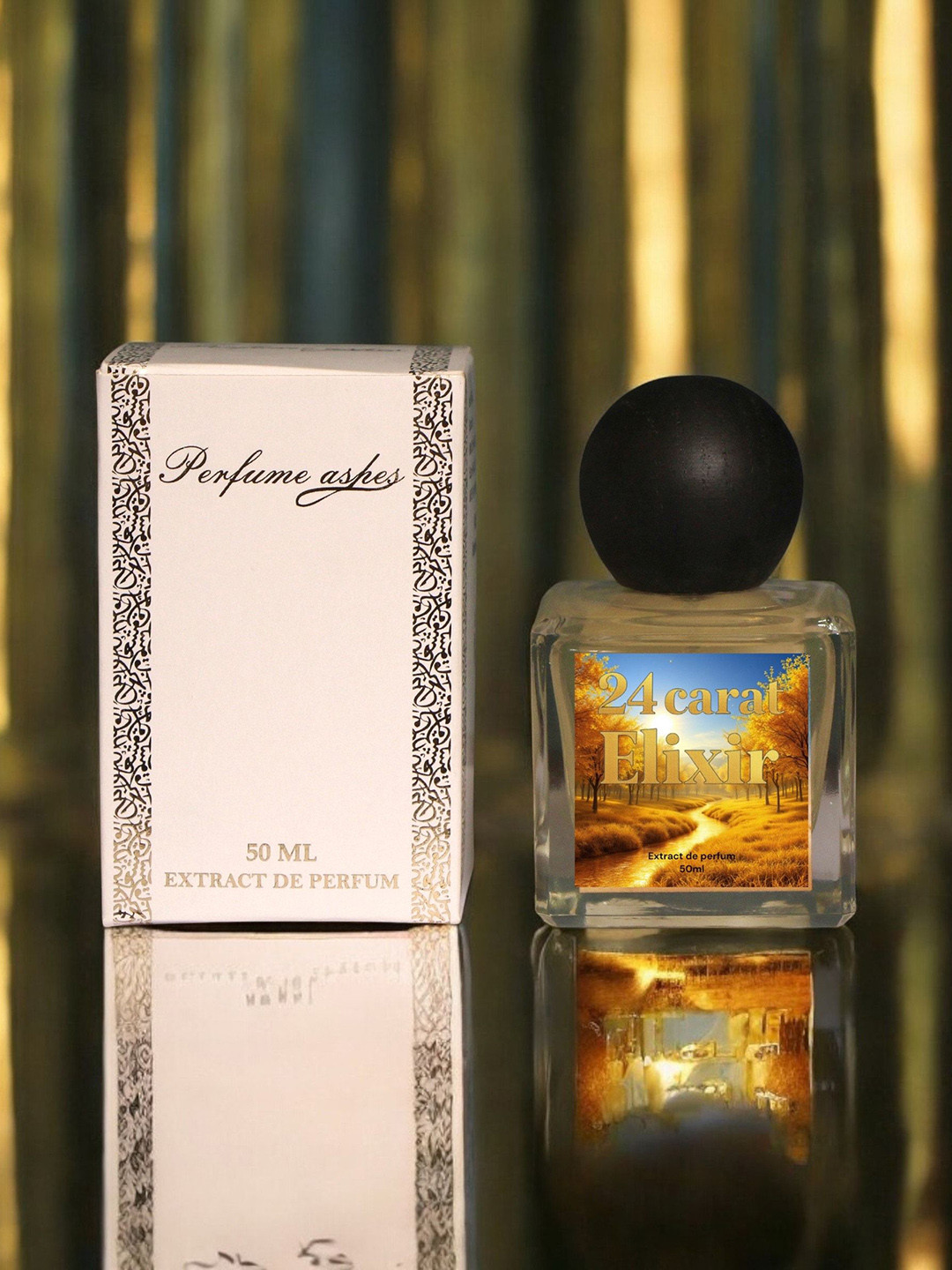 PERFUME ASHES 24 Carat Elixir Long Lasting Extract De Parfum - 50 ml