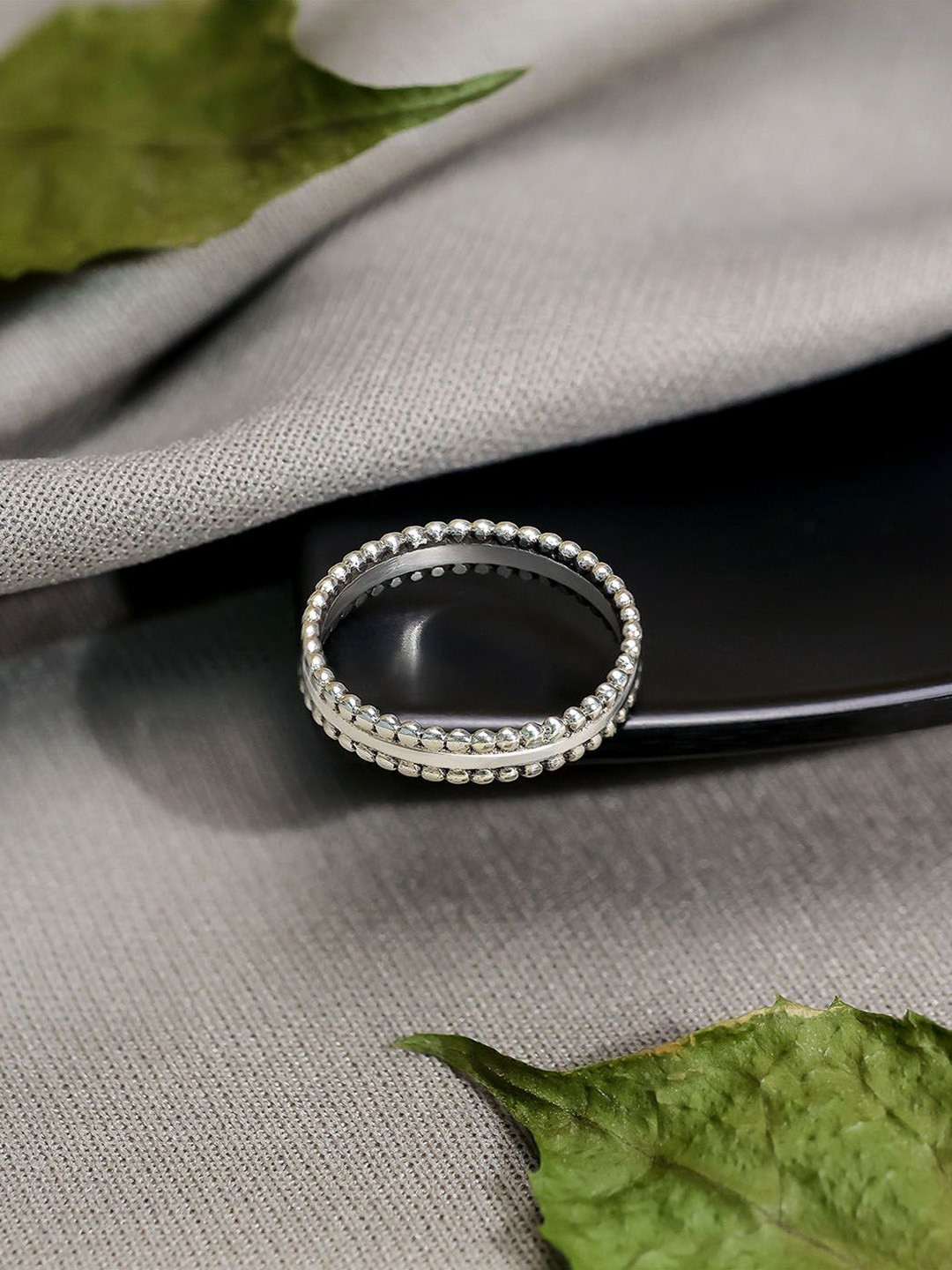 Tweov Jewels Rhodium-Plated FingerRing