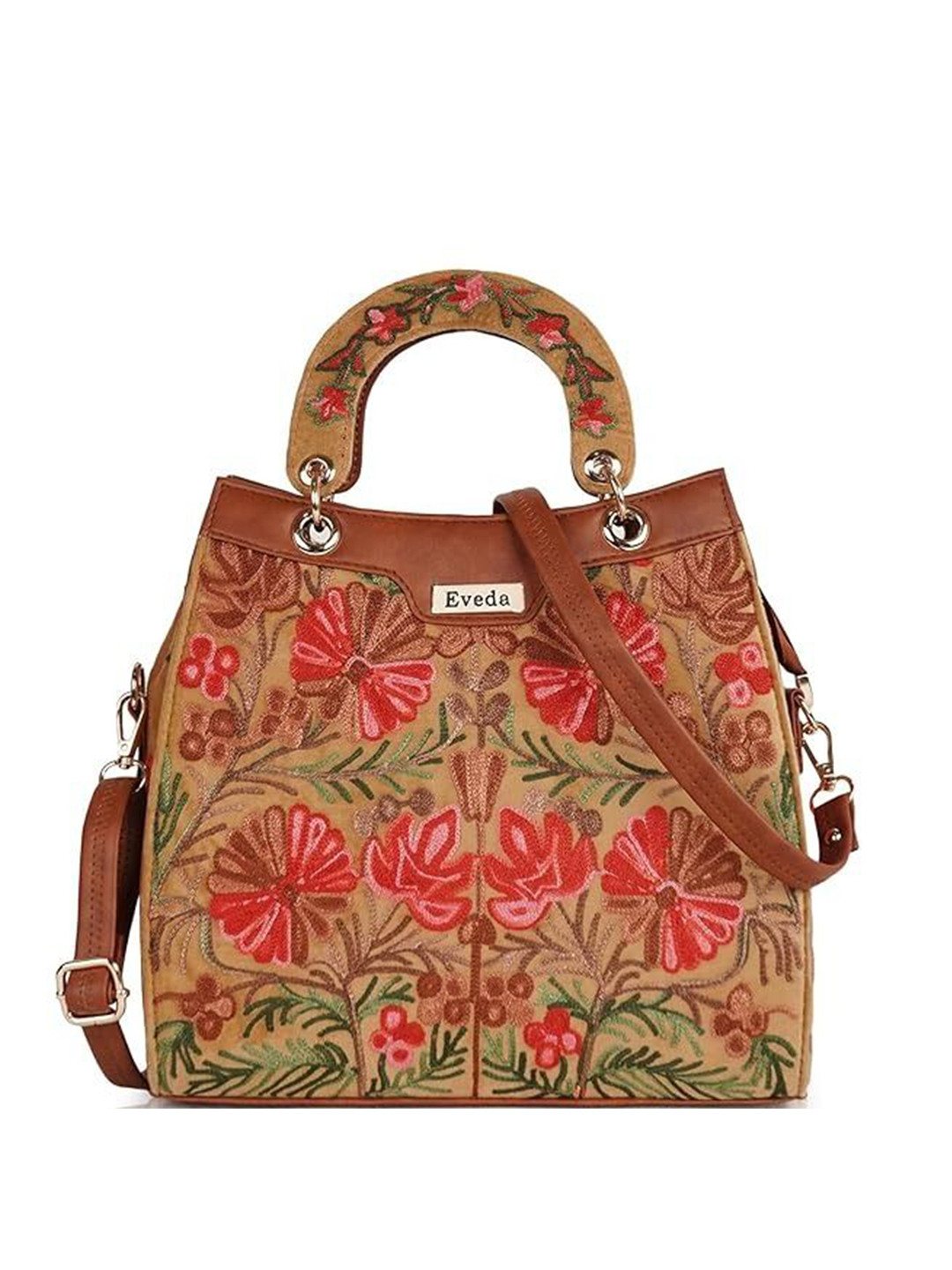 EVEDA Women Floral Embellished Handbag