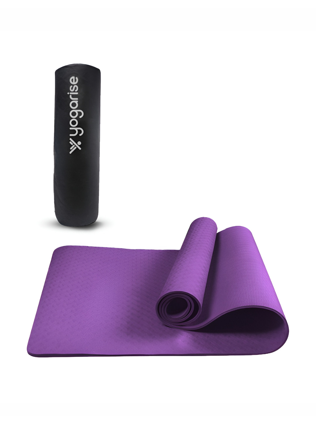 Yogarise Printed Textured Anti Slip 4 MM Yoga Mat