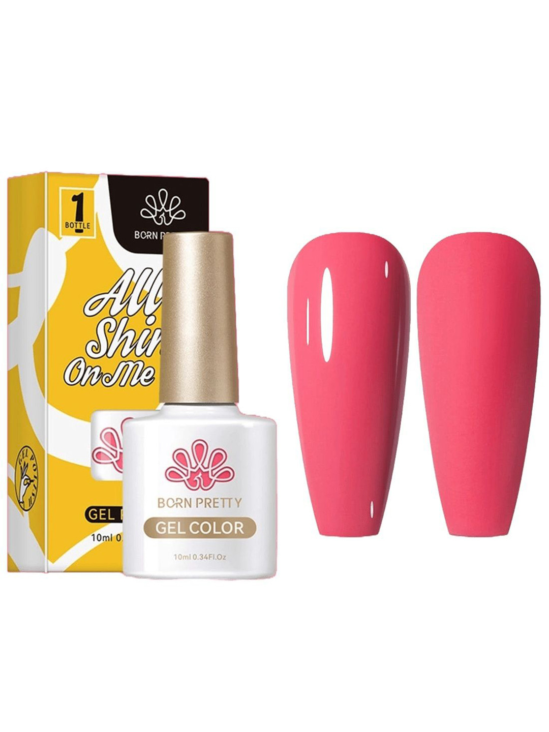 BORN PRETTY All Shine On Me Long Lasting UV Gel Nail Polish - 10 ml - CG065
