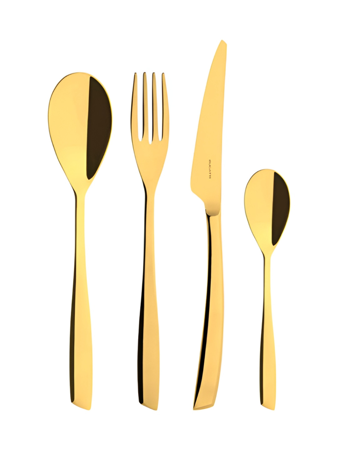 Bugatti Gold-Toned 24 Pieces Stainless Steel Cutlery Set
