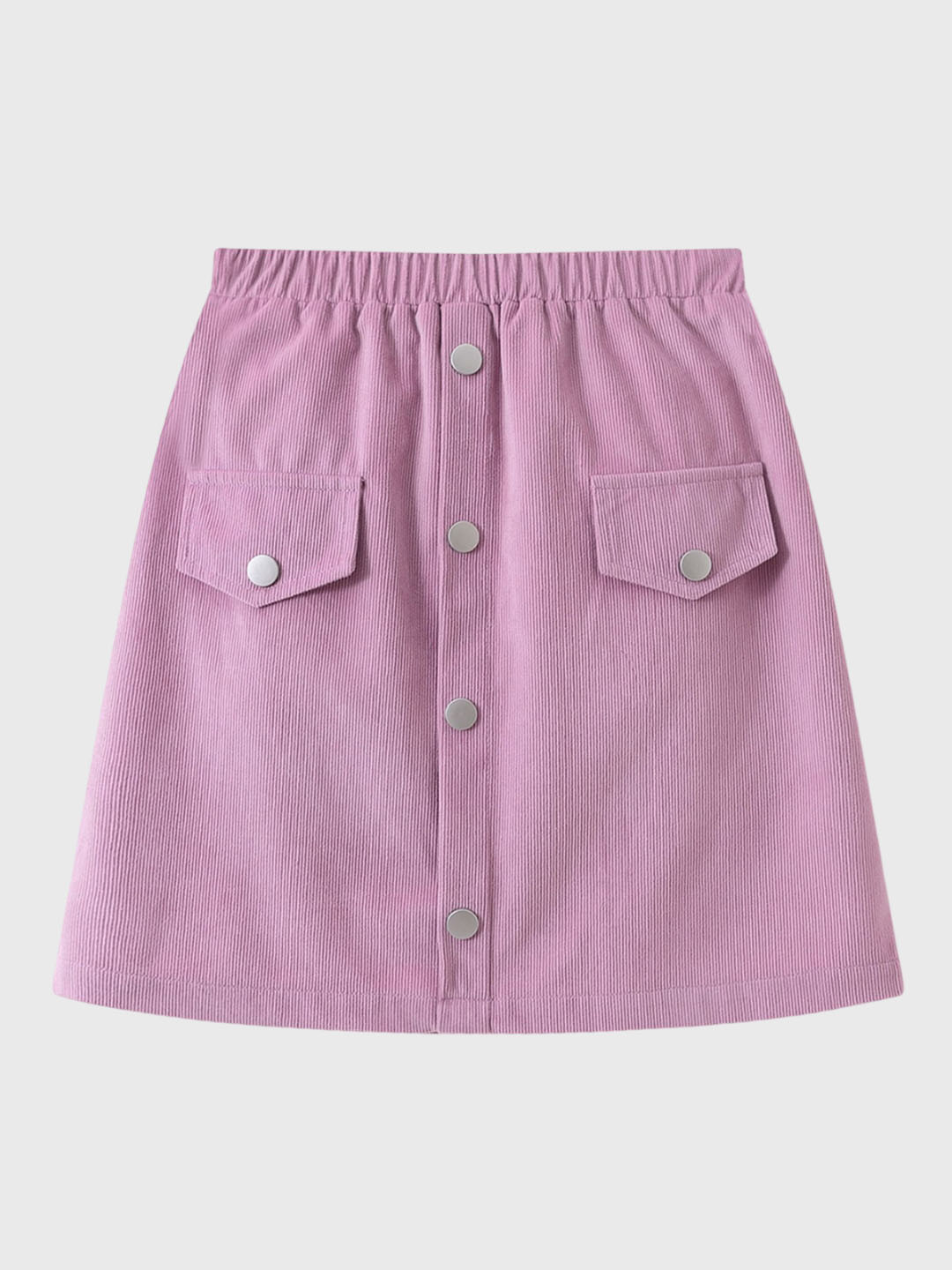 Mark & Mia Girls High Waisted Straight Knee Length Skirt