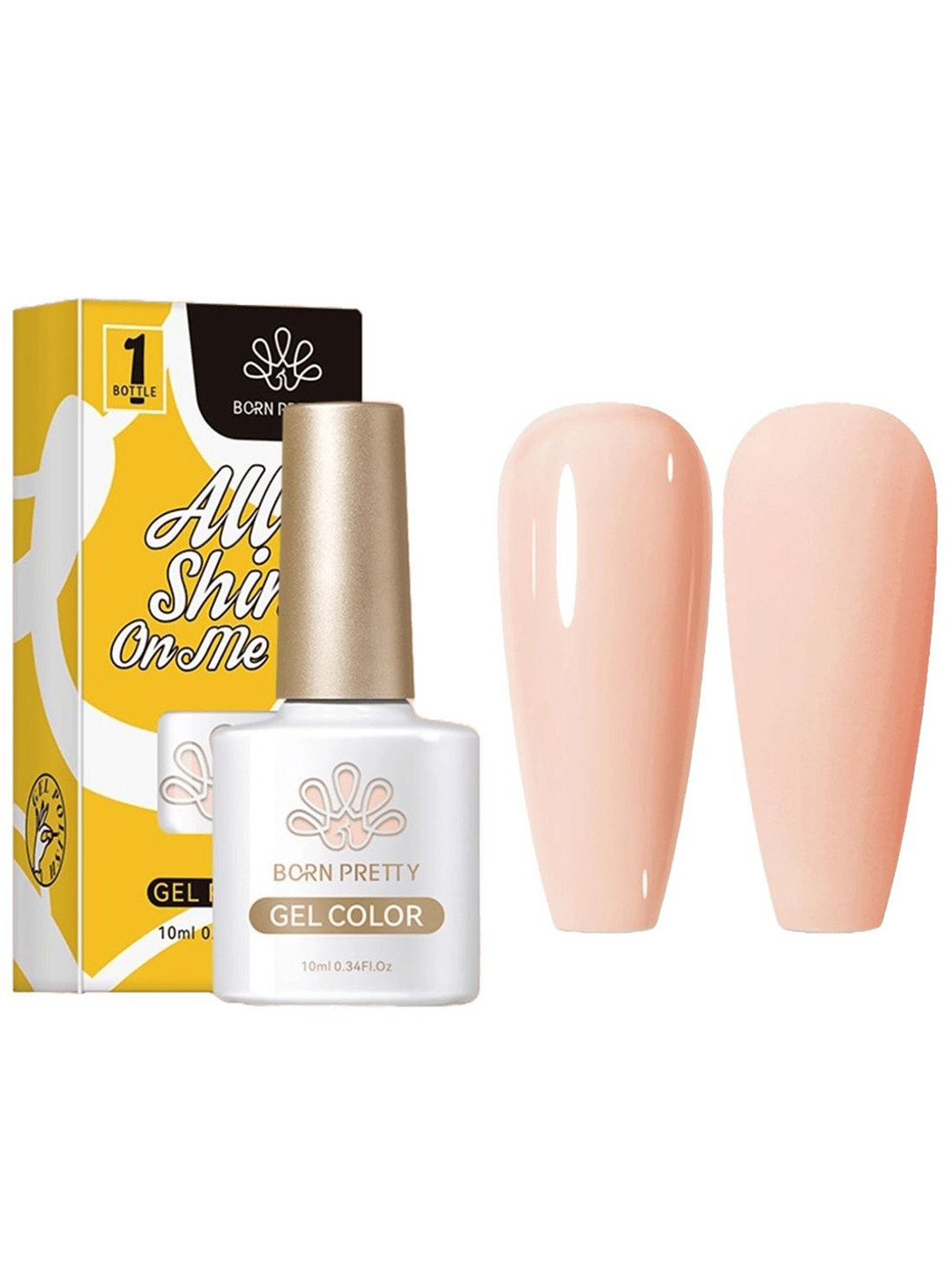 BORN PRETTY All Shine On Me UV Gel Nail Polish - 10 ml - CG061