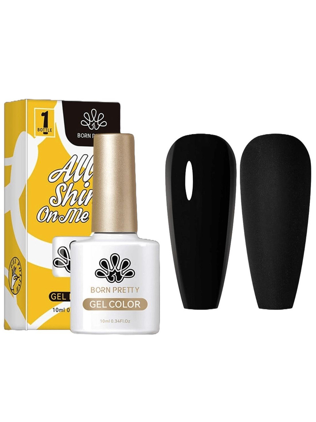 BORN PRETTY All Shine On Me Long Lasting UV Gel Nail Polish - 10 ml - CG0001