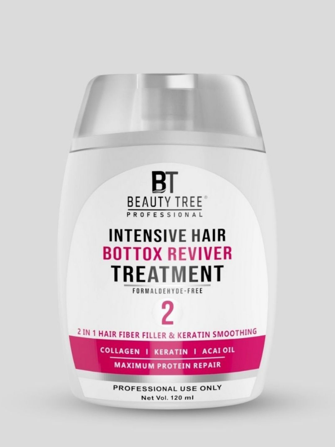 Beauty Tree Intensive Hair Botox Reviver Professional Hair Treatment - 120 ml