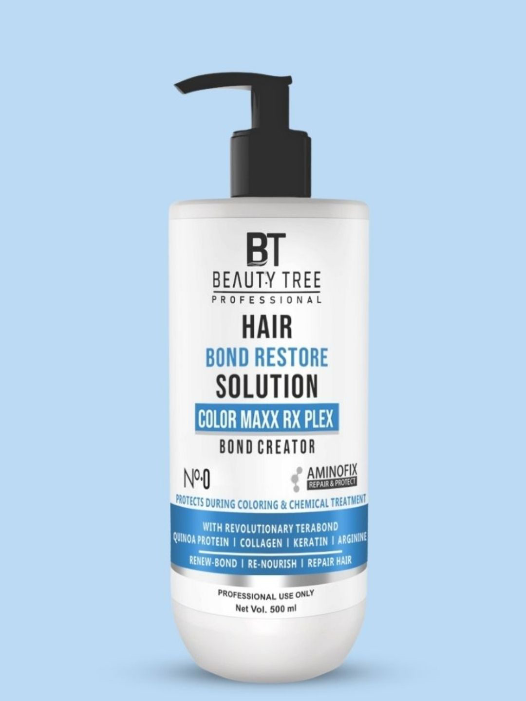 Beauty Tree Hair Bond Repair Solution Color Maxx RX Plex Bond Creator - 500 ml