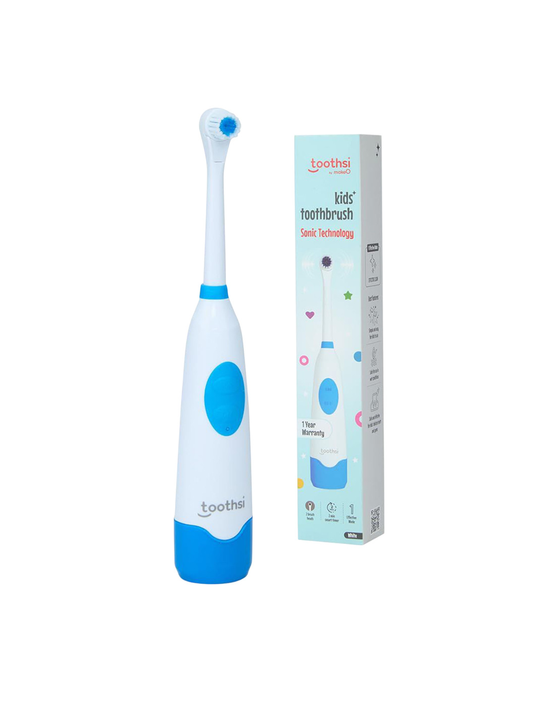 Toothsi Kids Waterproof Electric Toothbrush- Blue