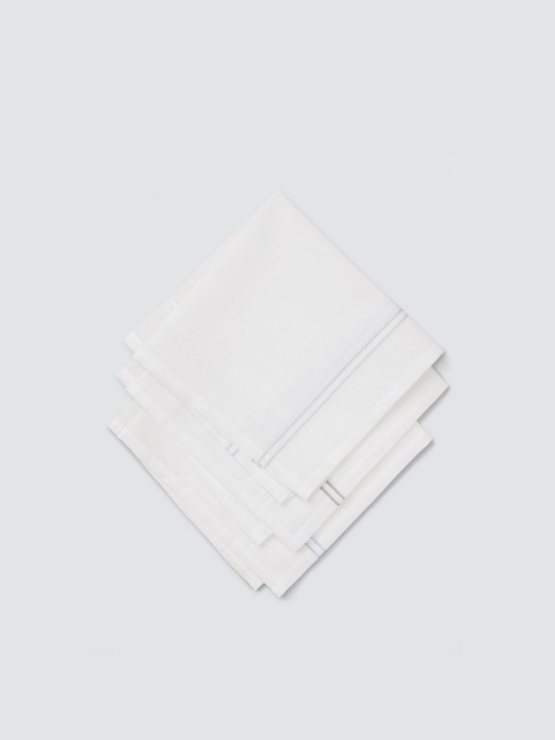 Manyavar Pack Of 3 Cotton Handkerchief