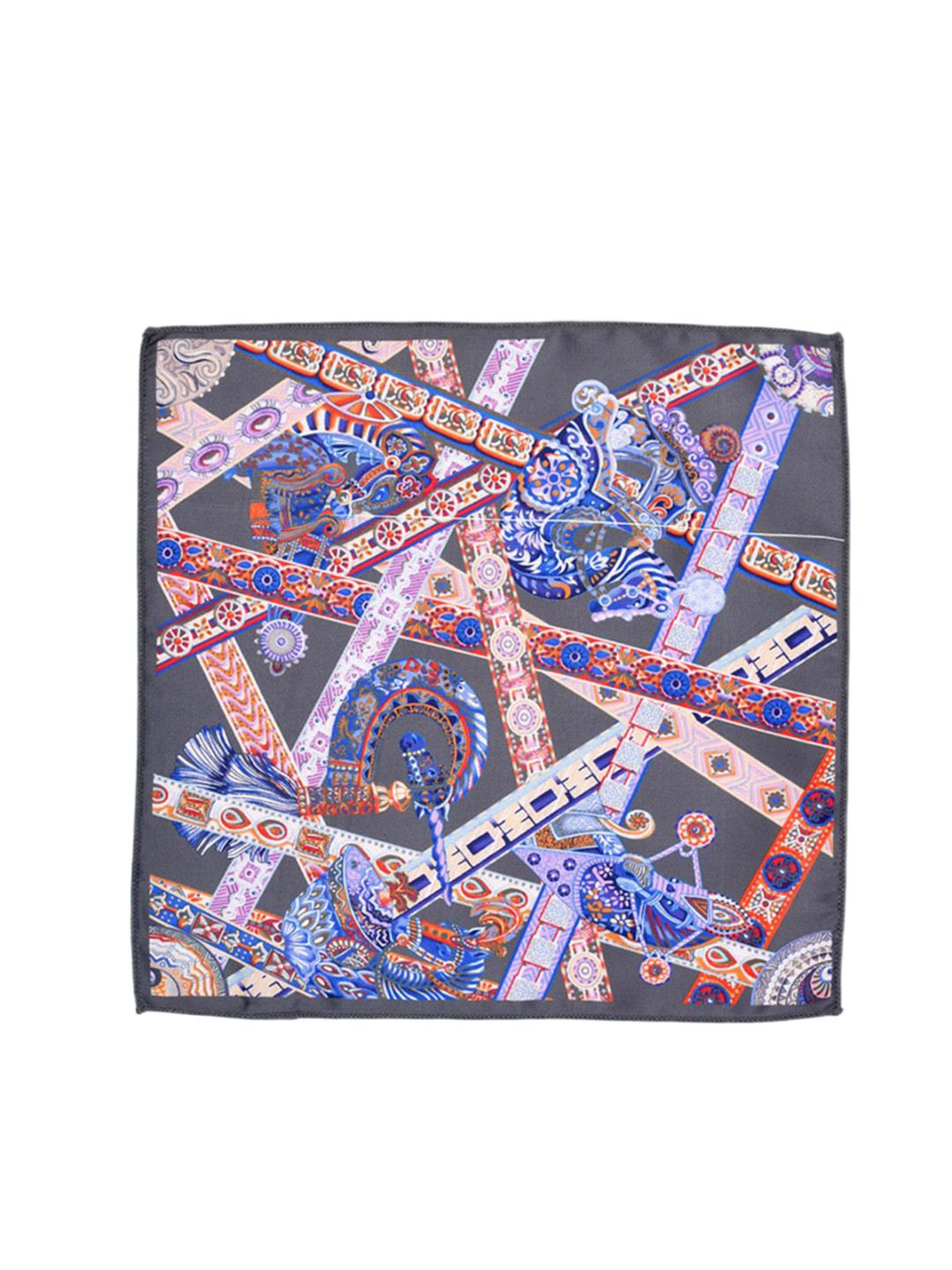 Manyavar Ethnic Motifs Printed Classic Pocket Squares