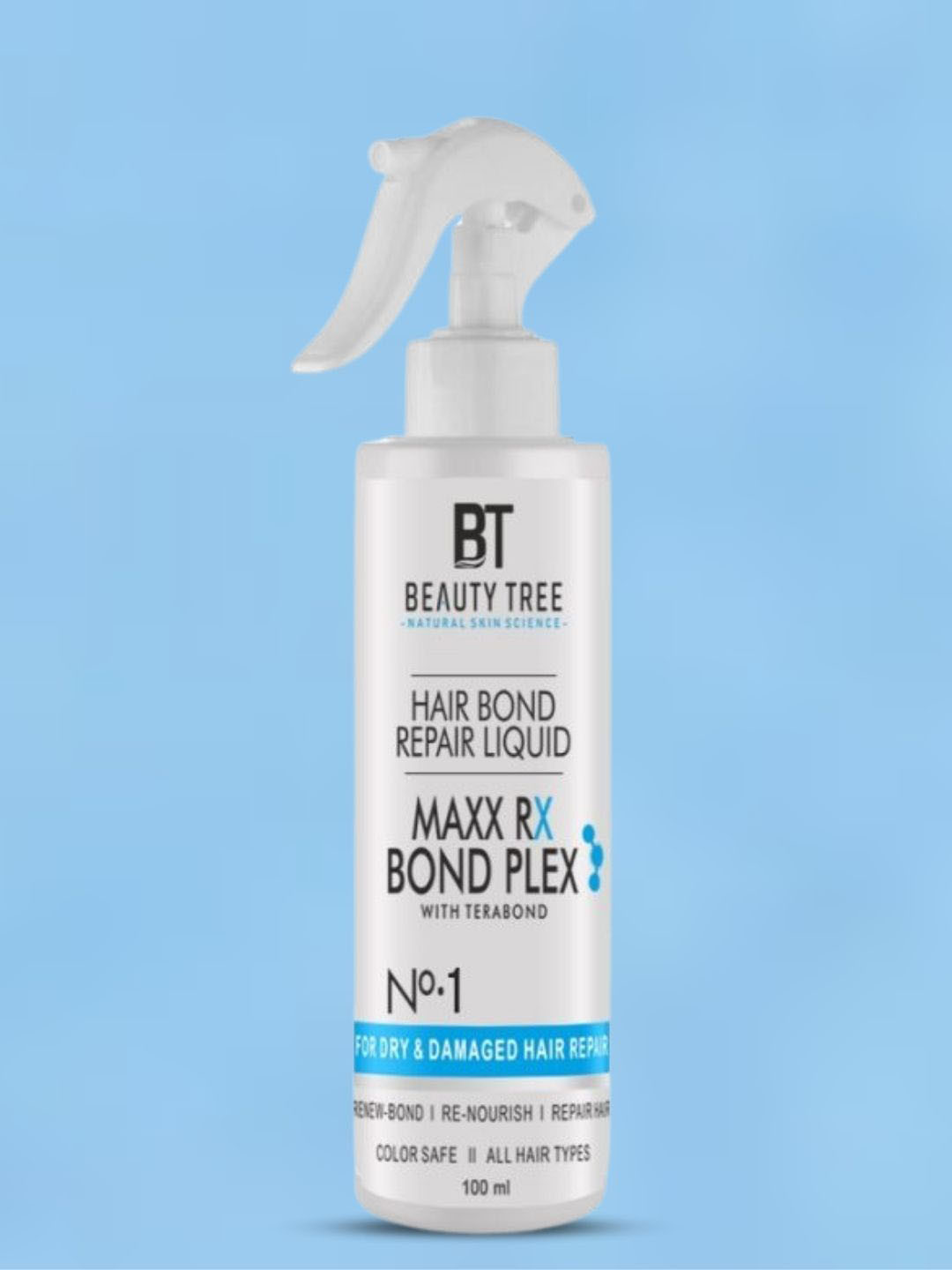 Beauty Tree Hair Bond Repair Liquid Maxx Rx Bond Plex For Dry & Damaged Hair - 100 ml