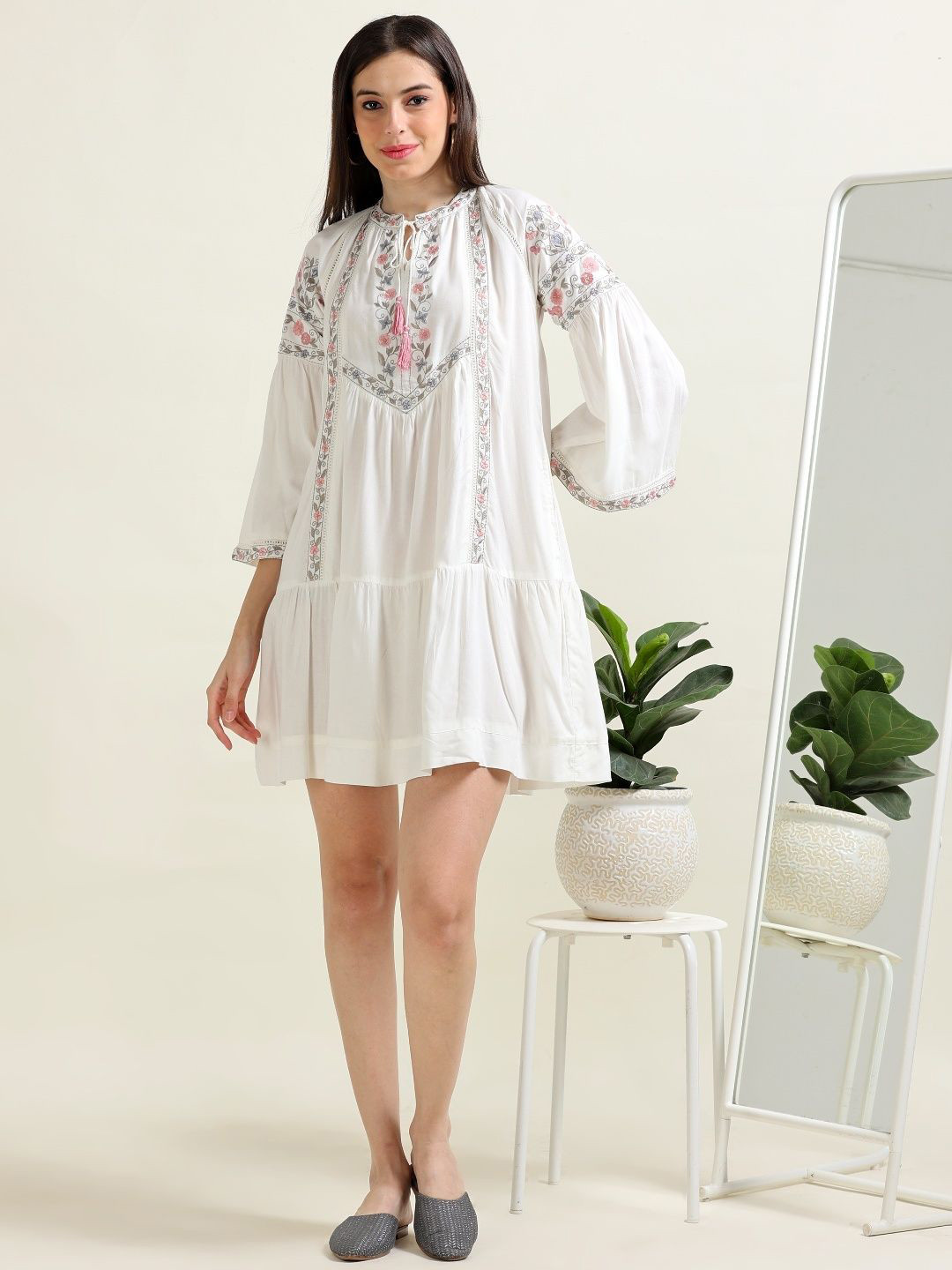 neonari Women A-Line Dress