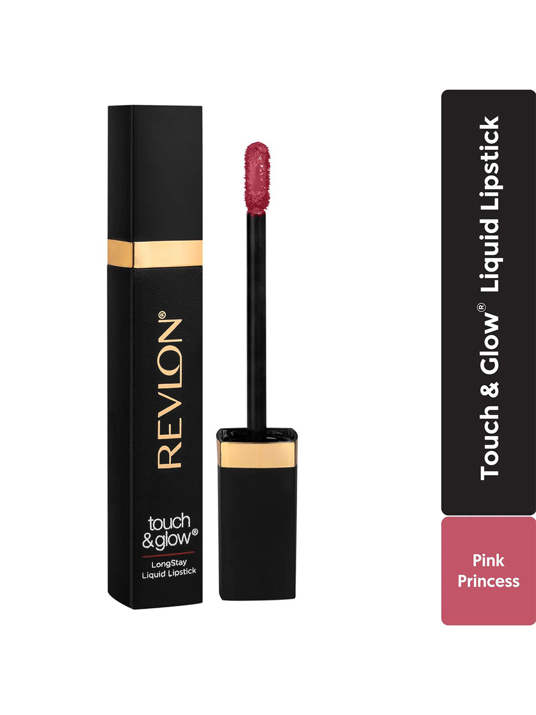 Revlon Touch & Glow Long Stay Matte Liquid Lipstick - 5 ml - Pink Princess