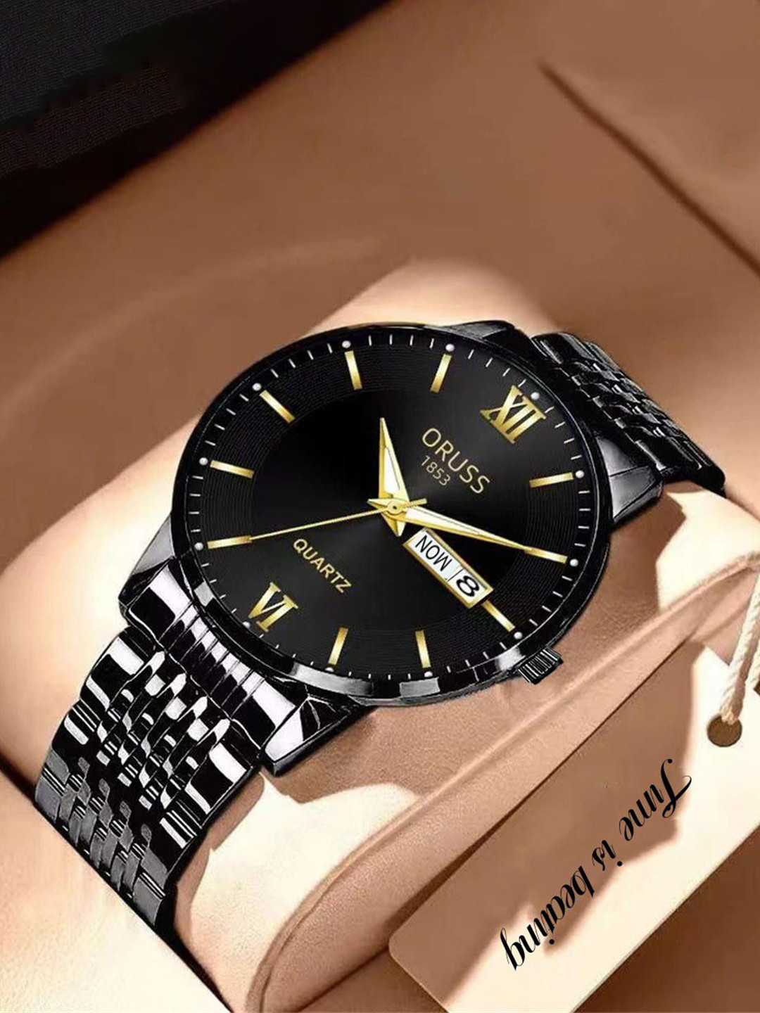 ORUSS Men Dial & Stainless Steel Straps Analogue Watch IHIFEAGHGFDH