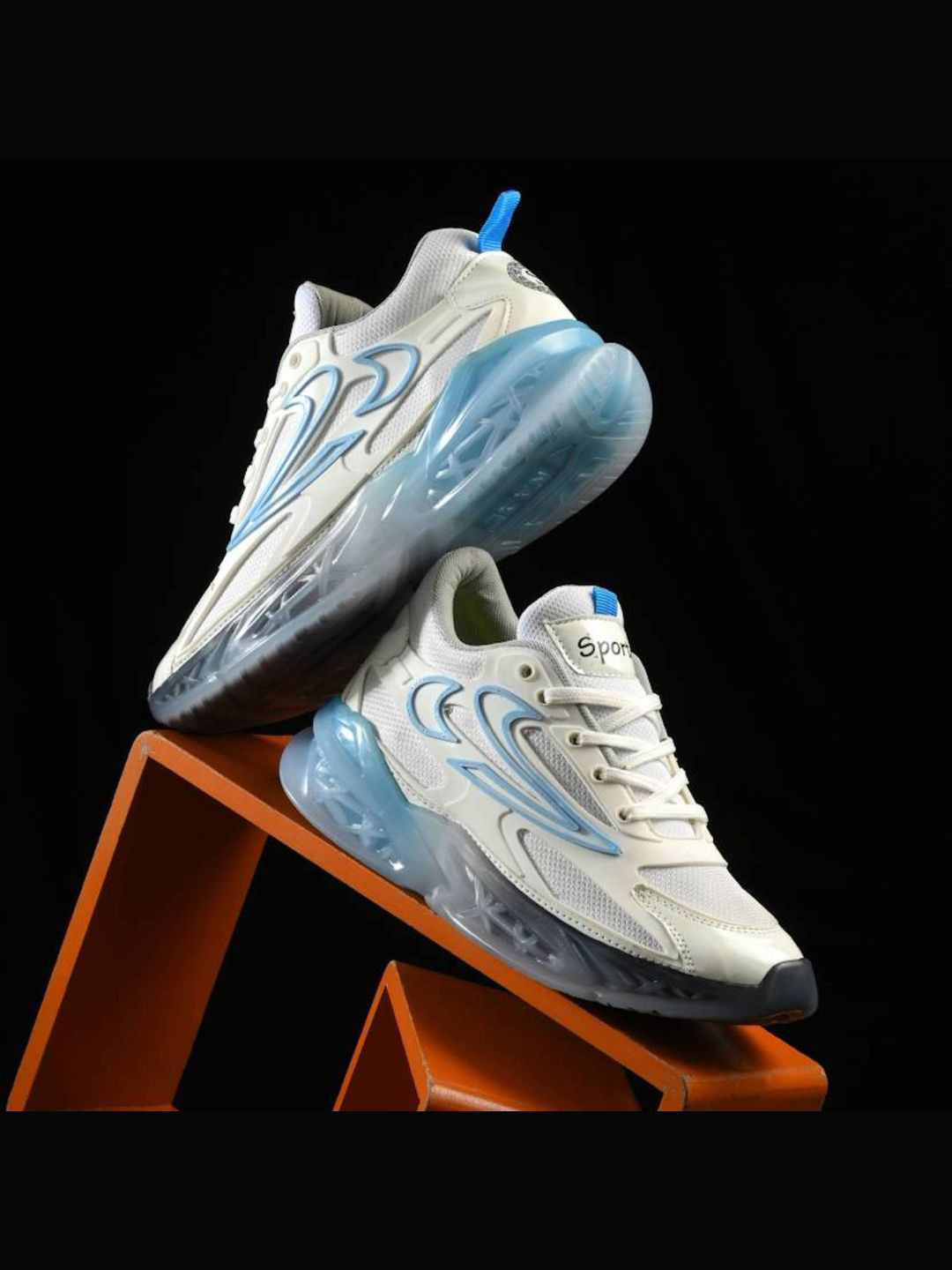 Woyak Men Mesh Running Non-Marking Shoes