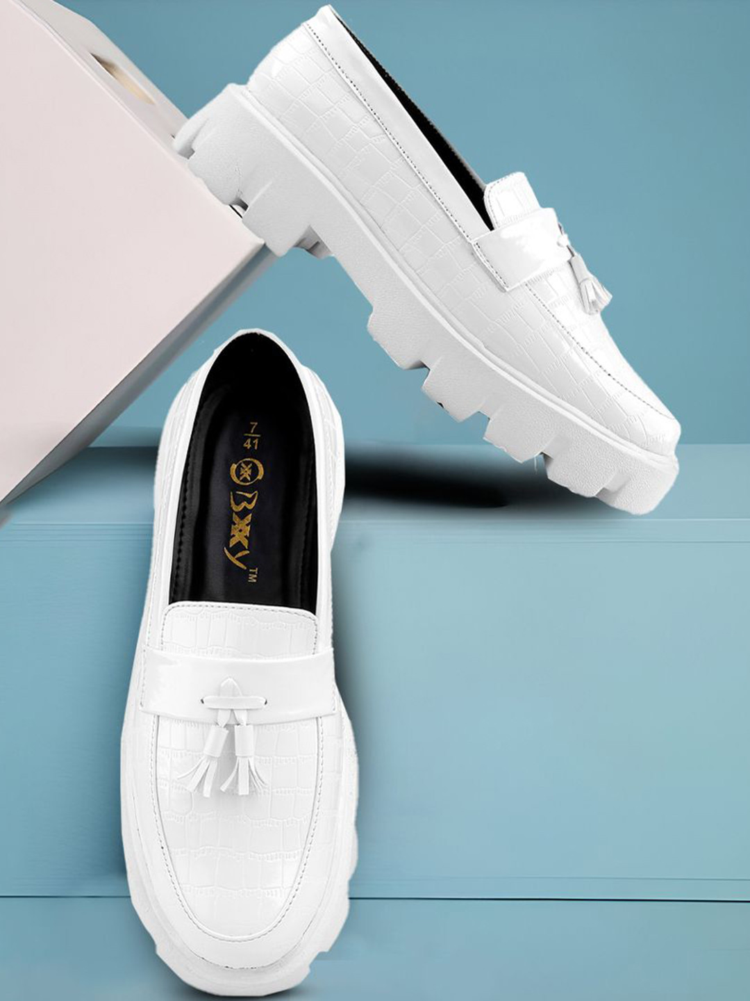 Bxxy Men Casual Wear Slip-on Tassel Loafer shoes