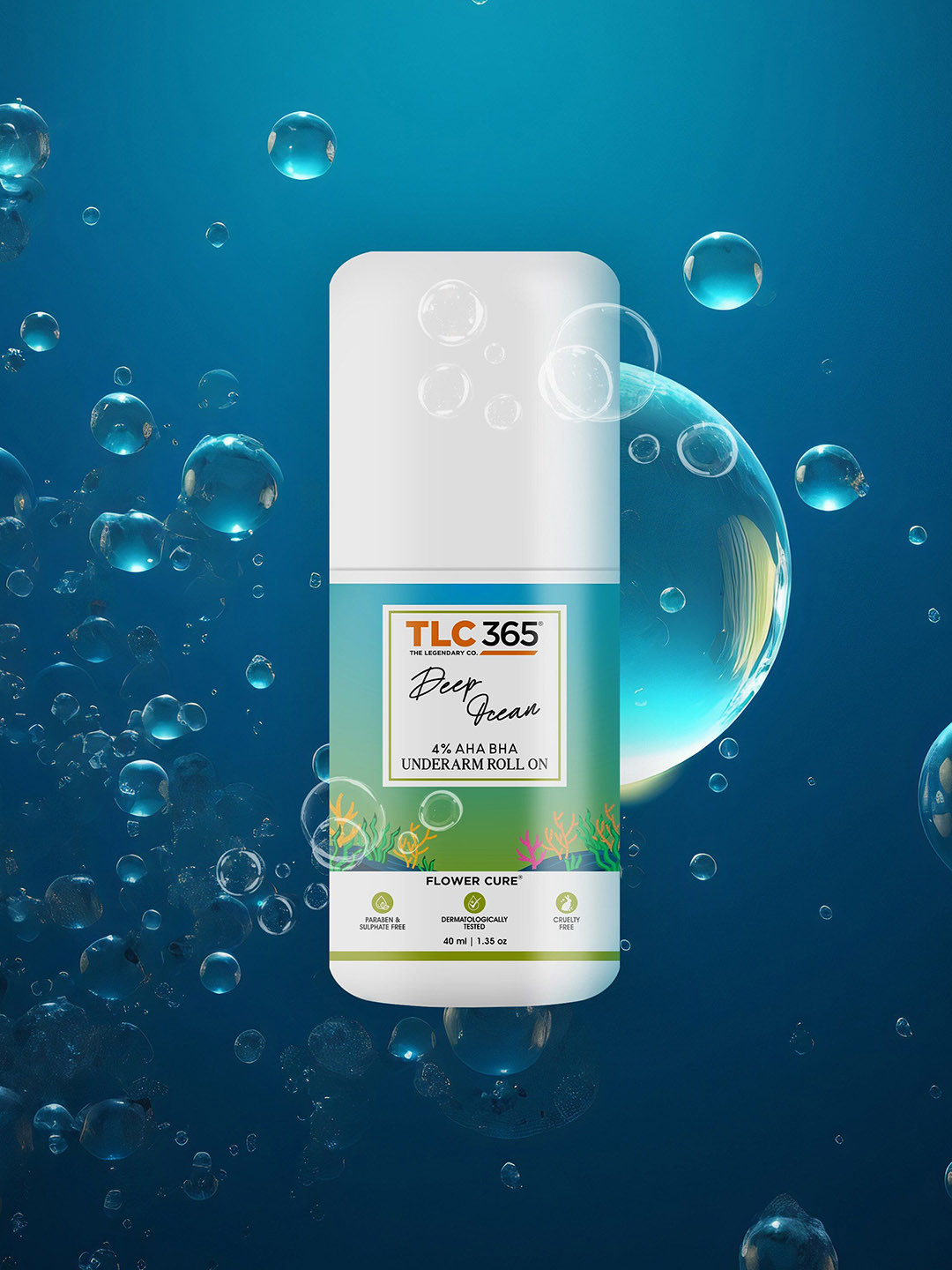 TLC 365 Deep Ocean Underarm Roll On- 40 ml