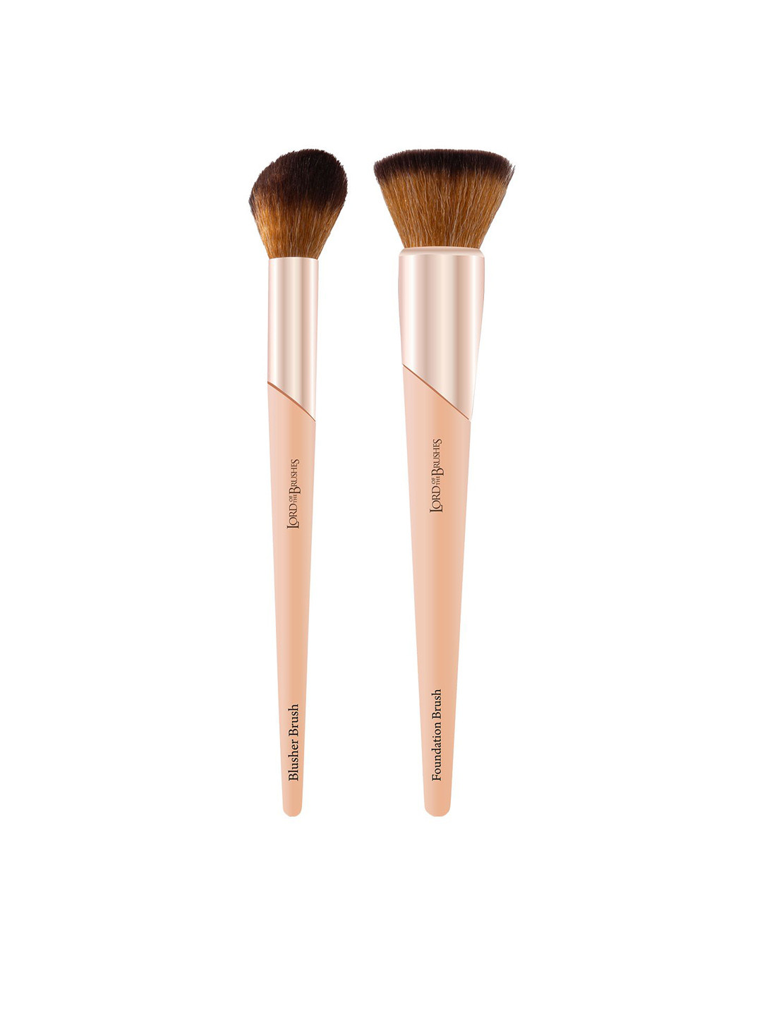 GLAM21 Set Of 2 Foundation Brush & Blusher Brushes