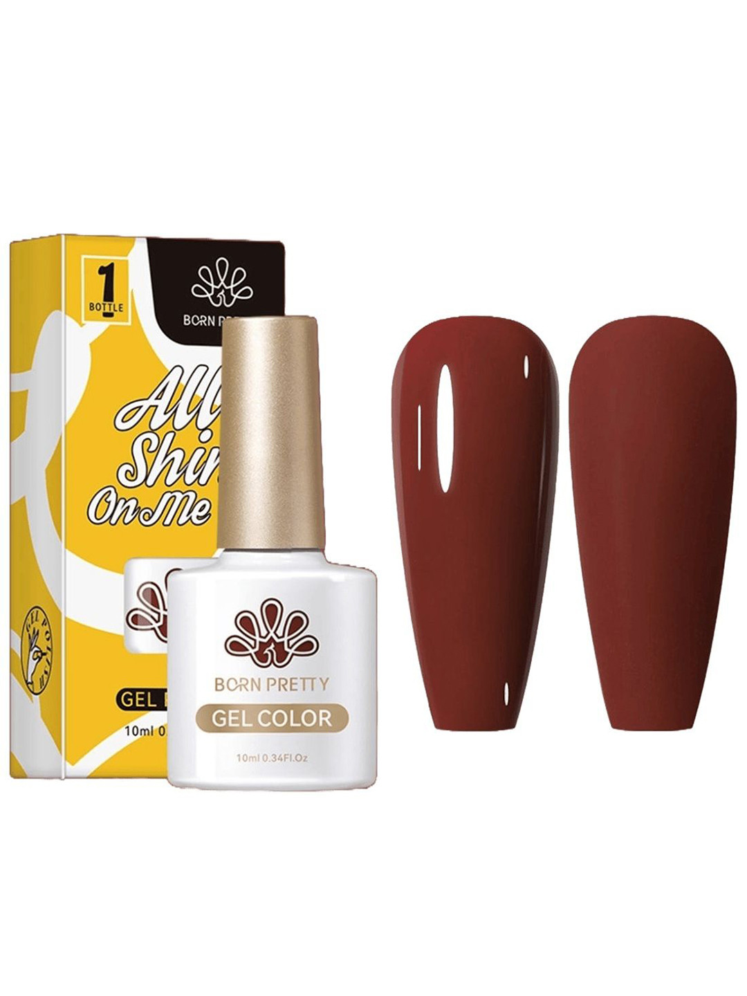 BORN PRETTY All Shine On Me Long Lasting UV Gel Nail Polish - 10 ml - CG089