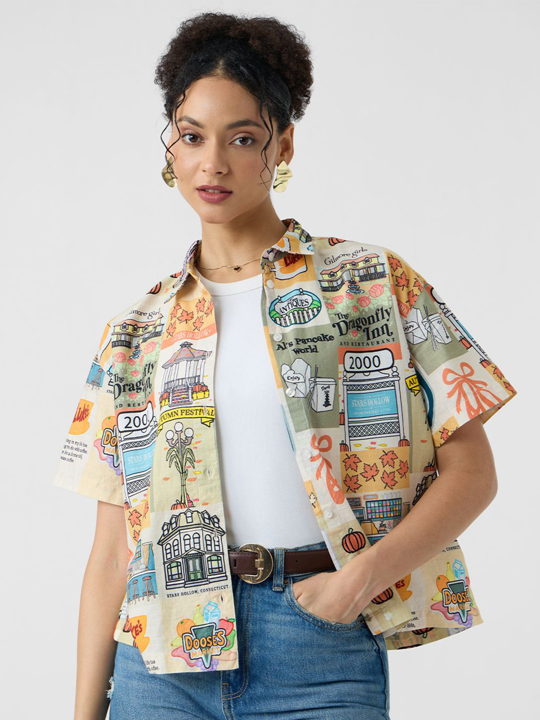 The Souled Store Women Gilmore The Bond Women Holiday Shirts