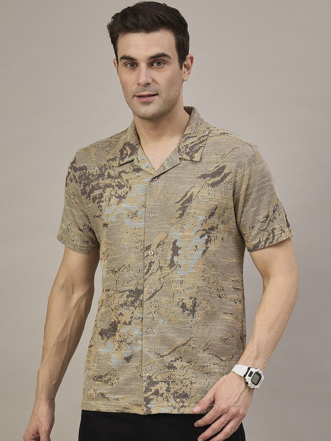 REPRISE Men Abstract Printed Casual Shirt