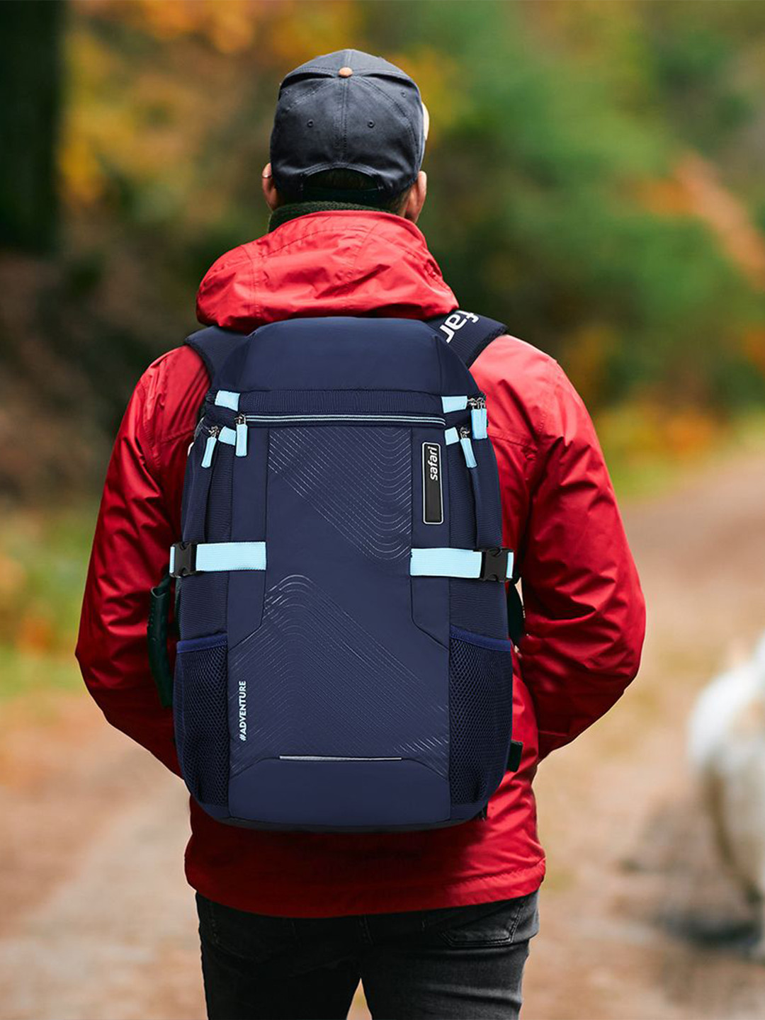 Safari Unisex Backpack with Compression Straps