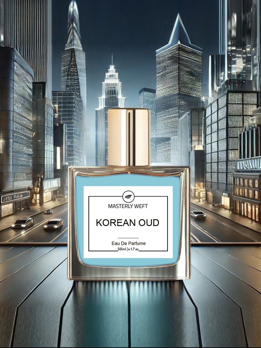 MASTERLY WEFT Korean Oud Long Lasting Eau De Parfum - 50 ml