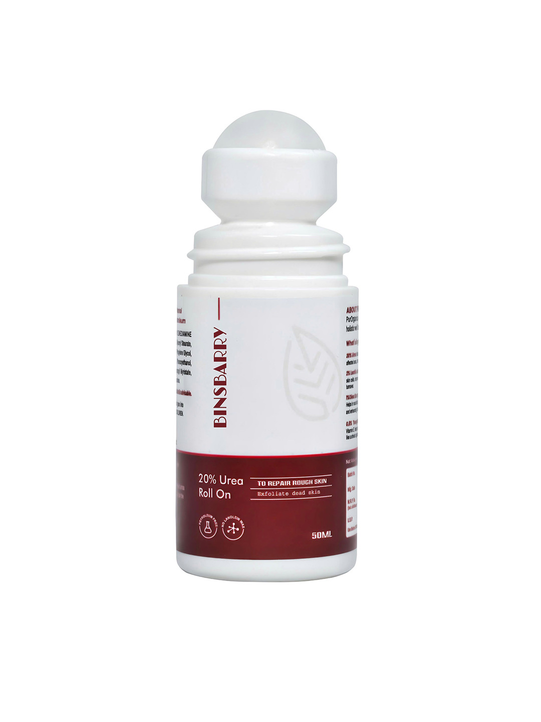 Binsbarry 20% Urea Foot Cream Roll On - 50 ml