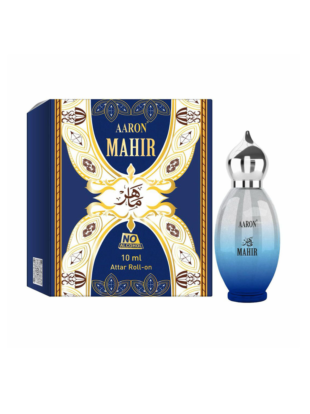AARON Non- Alcoholic & Long Lasting Mahir Attar Roll On - 10 ml