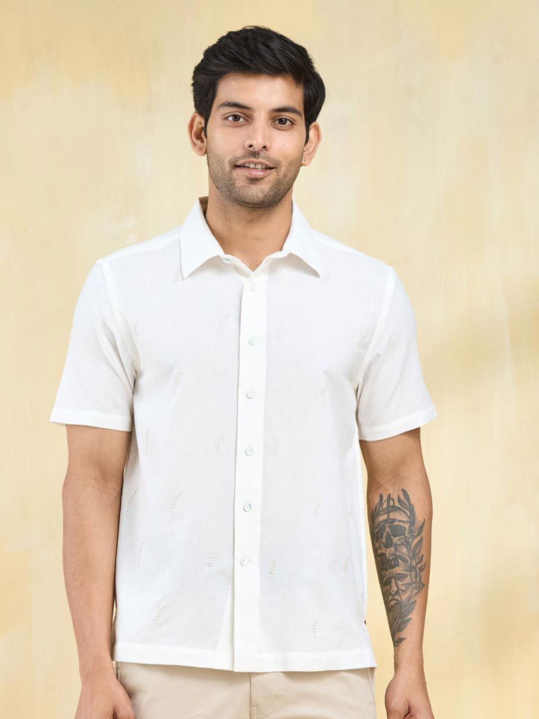 Fabindia Men Party Shirt