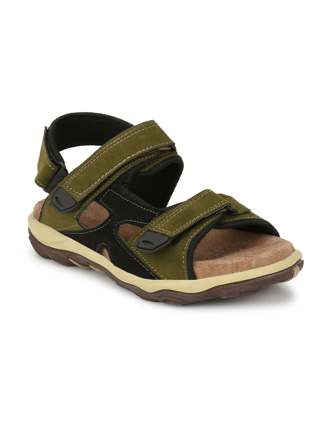 LEEPEETER Men Suede Sandals