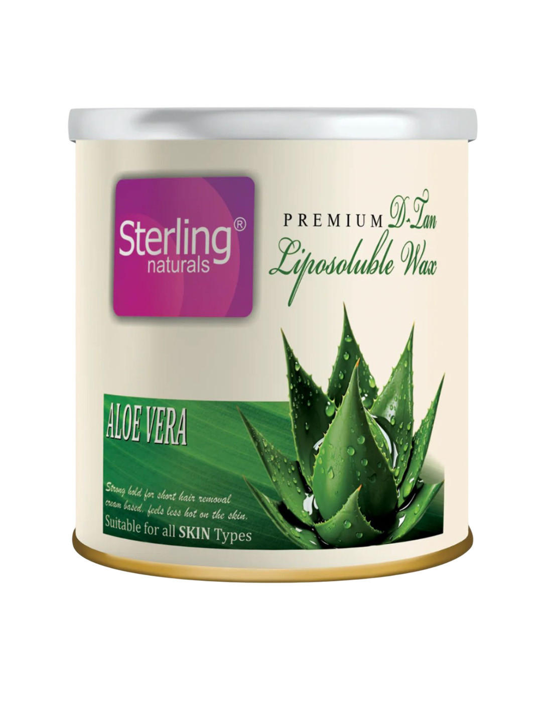 Sterling Naturals Women Wax Ideal for All Skin Types D Tan Formula 700g