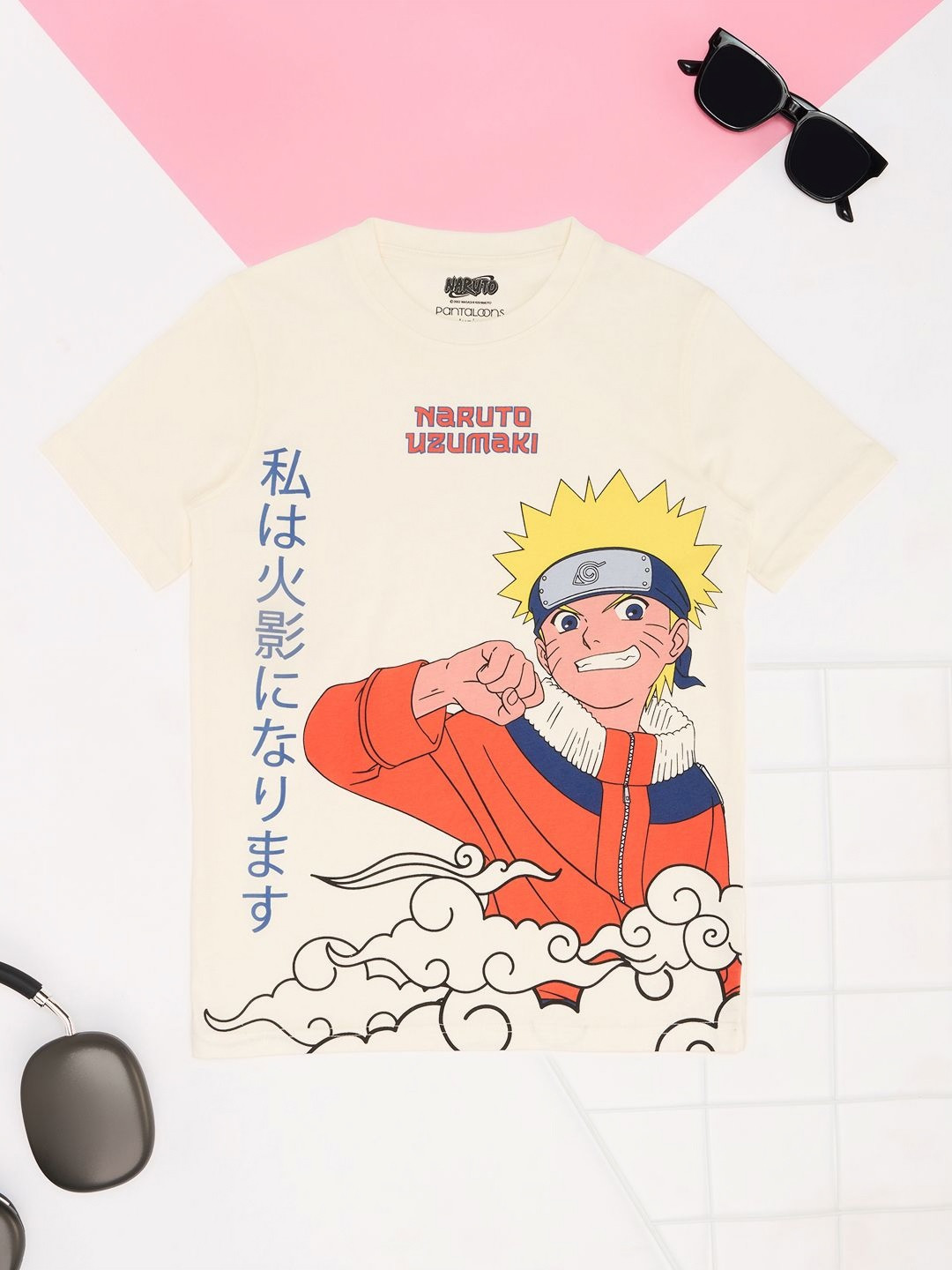 Pantaloons Junior Boys Humour And Comic Printed Applique T-shirt