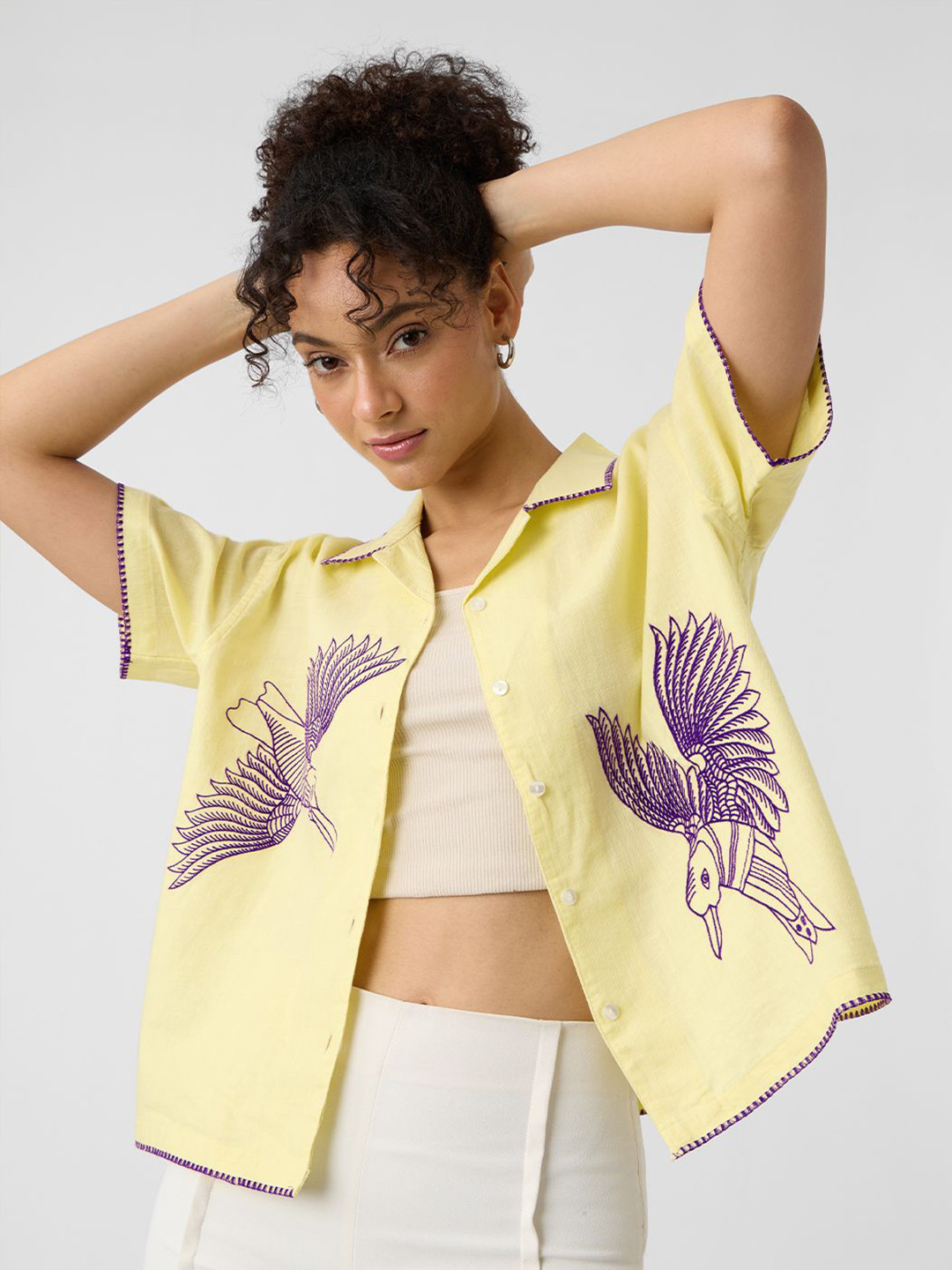 The Souled Store Women Animal Casual Shirt